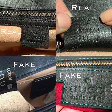 gucci jackie fake vs real|check gucci serial number.